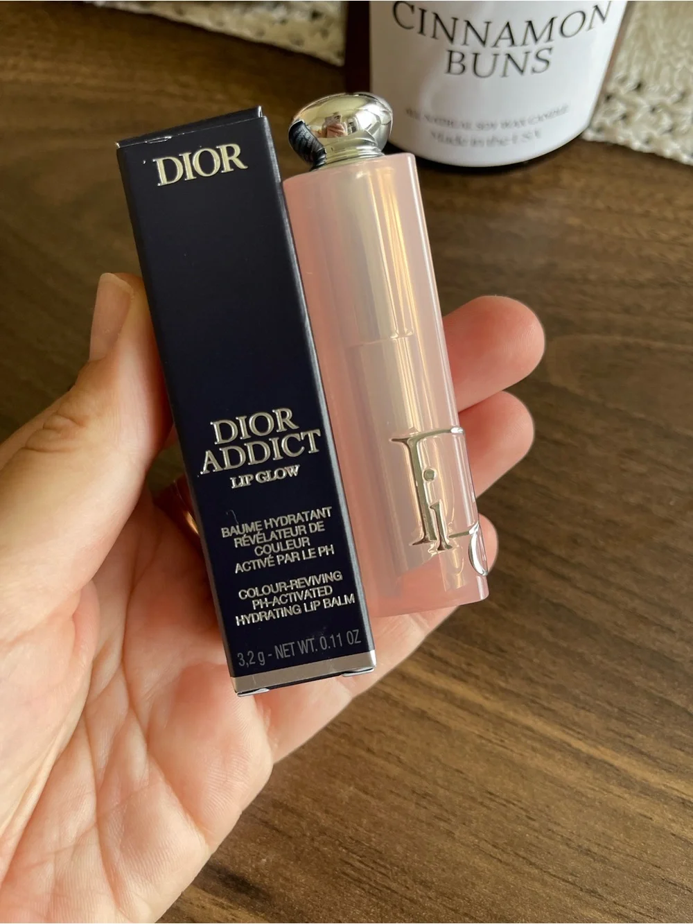 Dior Addict Lip Glow Hydrating Lip Balm — Sheer Pink Case